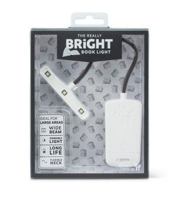 THE REALLY BRIGHT BOOK LIGHT - -